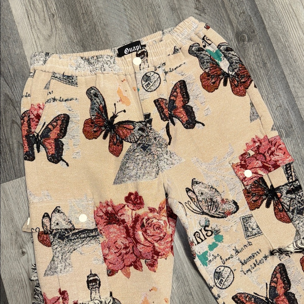 Guapi Tapestry Patterned Pants Bottoms - image 2